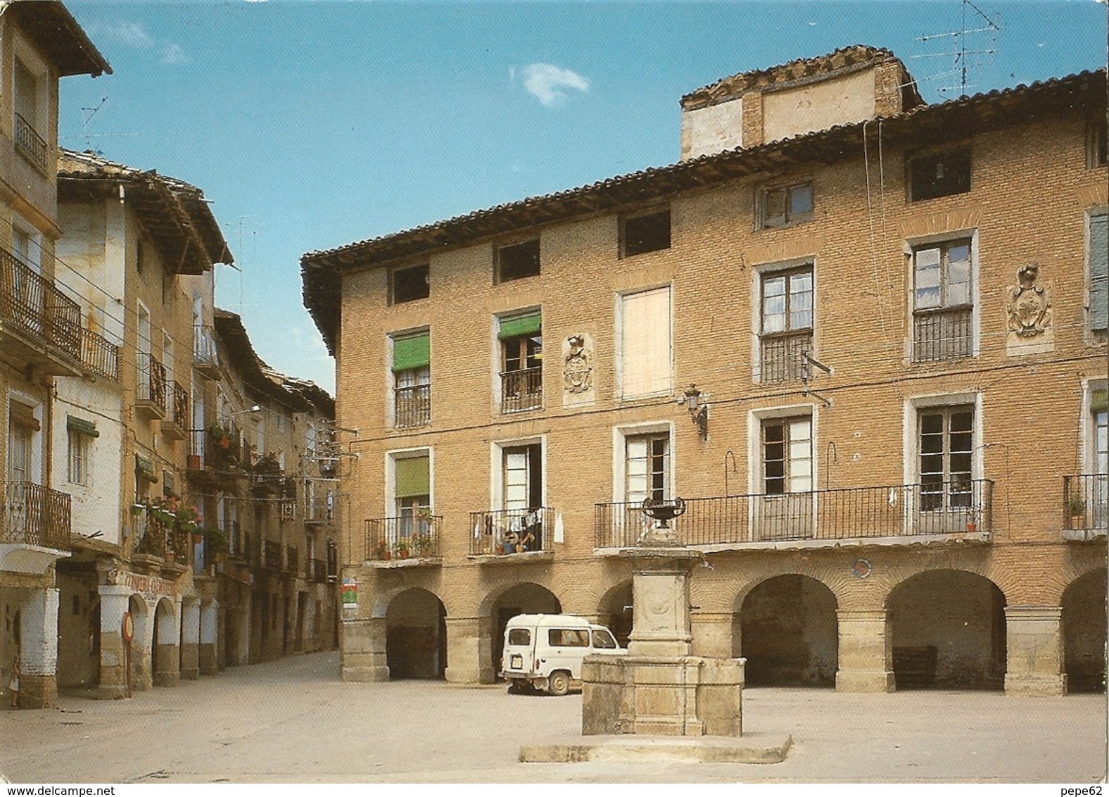 Los Arcos-place Ste Marie-cpm - Navarra (Pamplona)