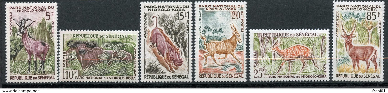 Senegal, Yvert 198/203, Scott 195/200, MNH - Sénégal (1960-...)