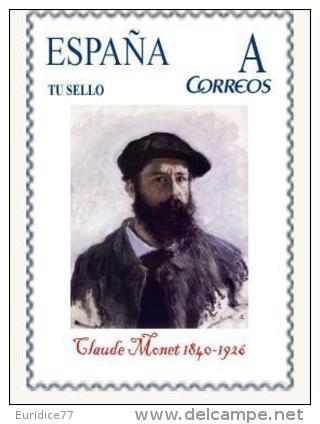 Spain 2015 - Claude Monet ,french Painter (1840-1926) Mnh Tu Sello - Impresionismo