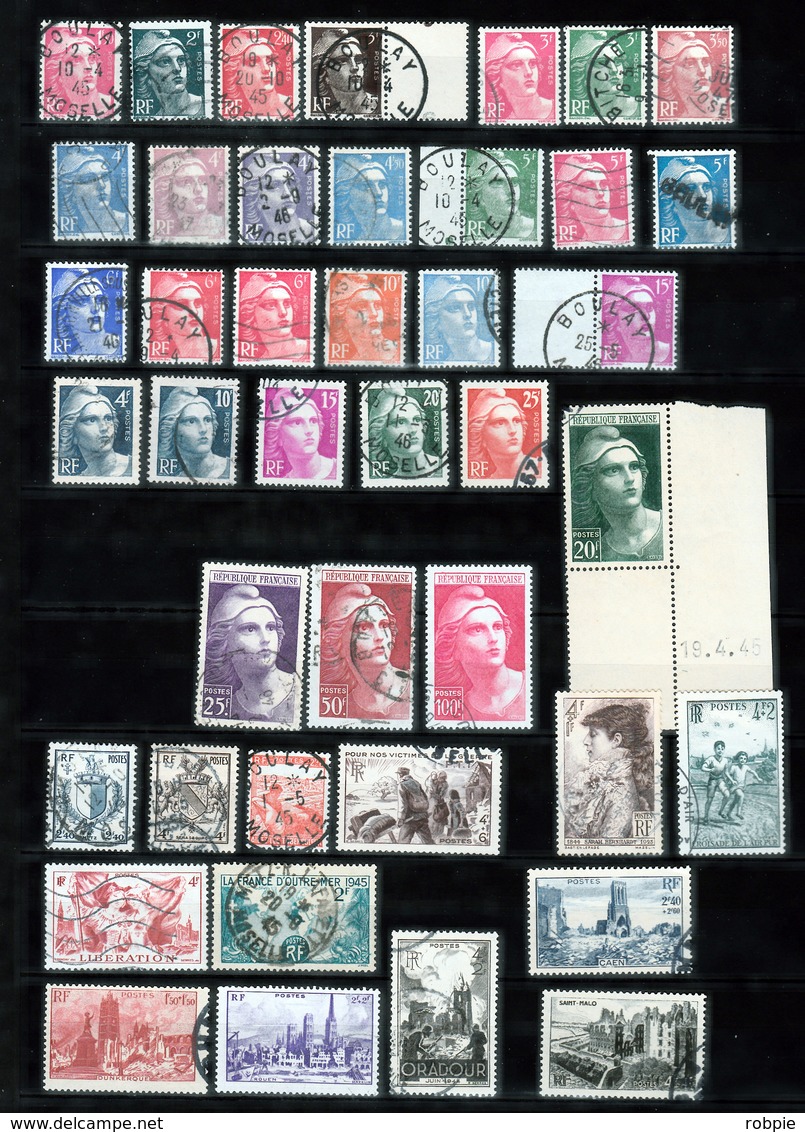 Année 1945   - Timbres Oblitérés - Used Stamps