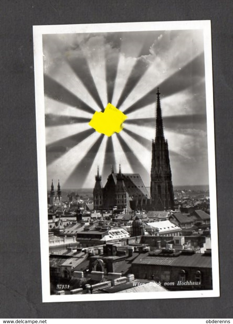 S/w Ak  Wien, Stephansdom Mit HK-Sonne, Stempel 1938! - Covers & Documents