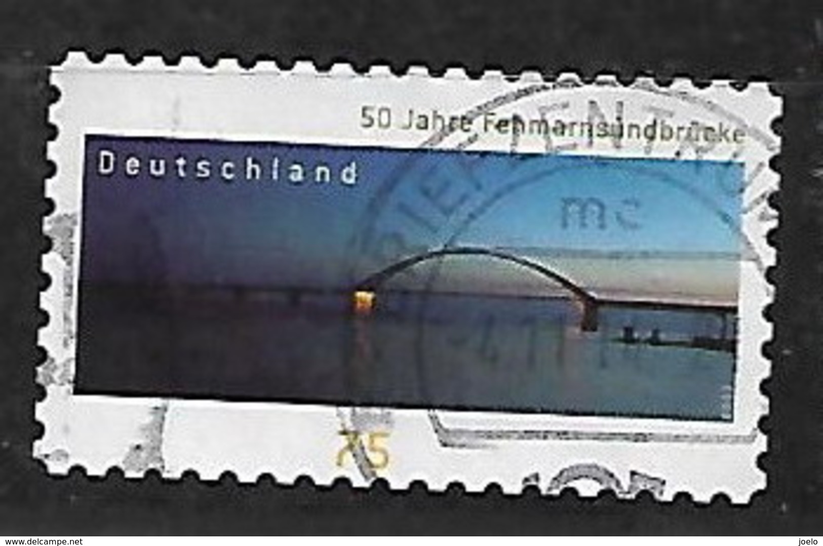 GERMANY 2013 BRIDGE 50th ANNIV - Used Stamps