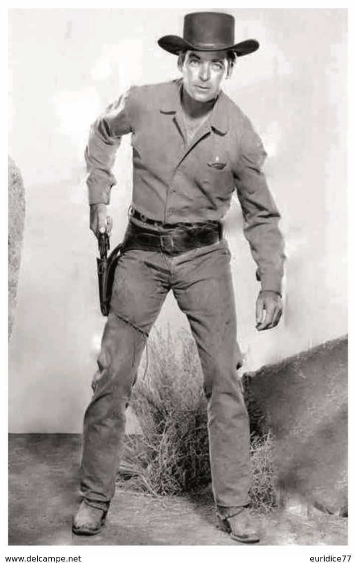 RORY CALHOUN RWP (001) PHOTO Postcard -  Legends Of Western Film Star Movie - Artistas