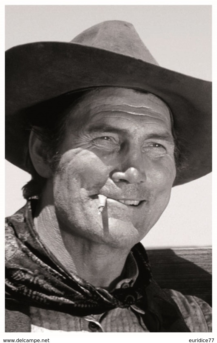 JACK PALANCE RWP (001) PHOTO Postcard -  Legends Of Western Film Star Movie - Artiesten