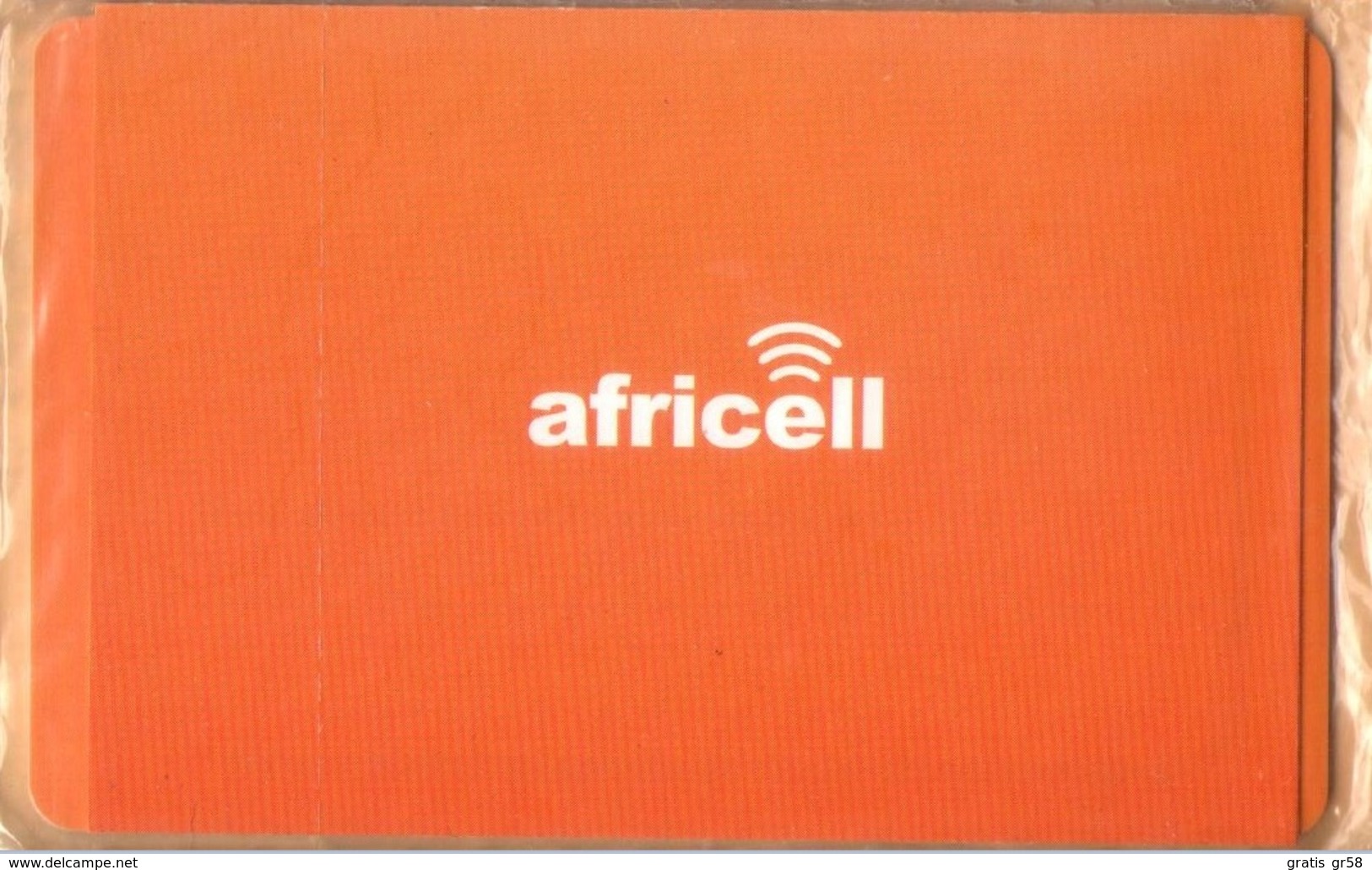 Sierra Leone - SL-AFR-GSM-0001, Africell - GSM / SIM, Bringing People Closer, Mint In The Original Wrapper - Sierra Leone