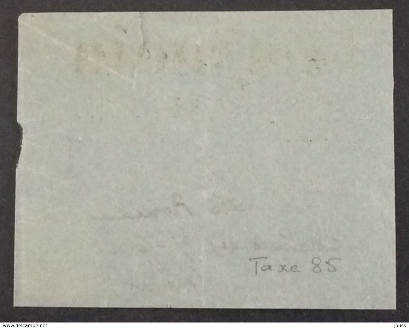 V88 Taxe 85 Sur Réexpédition « Dispensé Du Timbrage » Fragment Bande De Journal Benjamin Hebdomadaire Pour La Jeunesse - 1921-1960: Modern Period