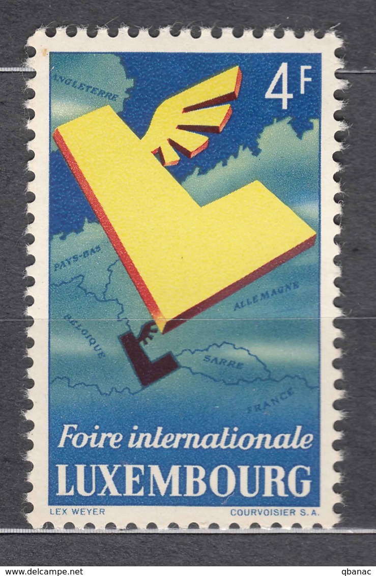 Luxembourg 1954 International Fair Mi#524 Mint Never Hinged - Ungebraucht