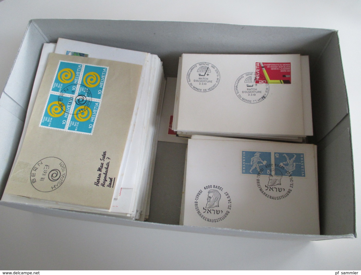 Schweiz 1960er Jahre FDC / Sonderstempel / Sonderbelege Insgesamt 260 Stück! Auch Kleinformatige Umschläge! - Collections (sans Albums)