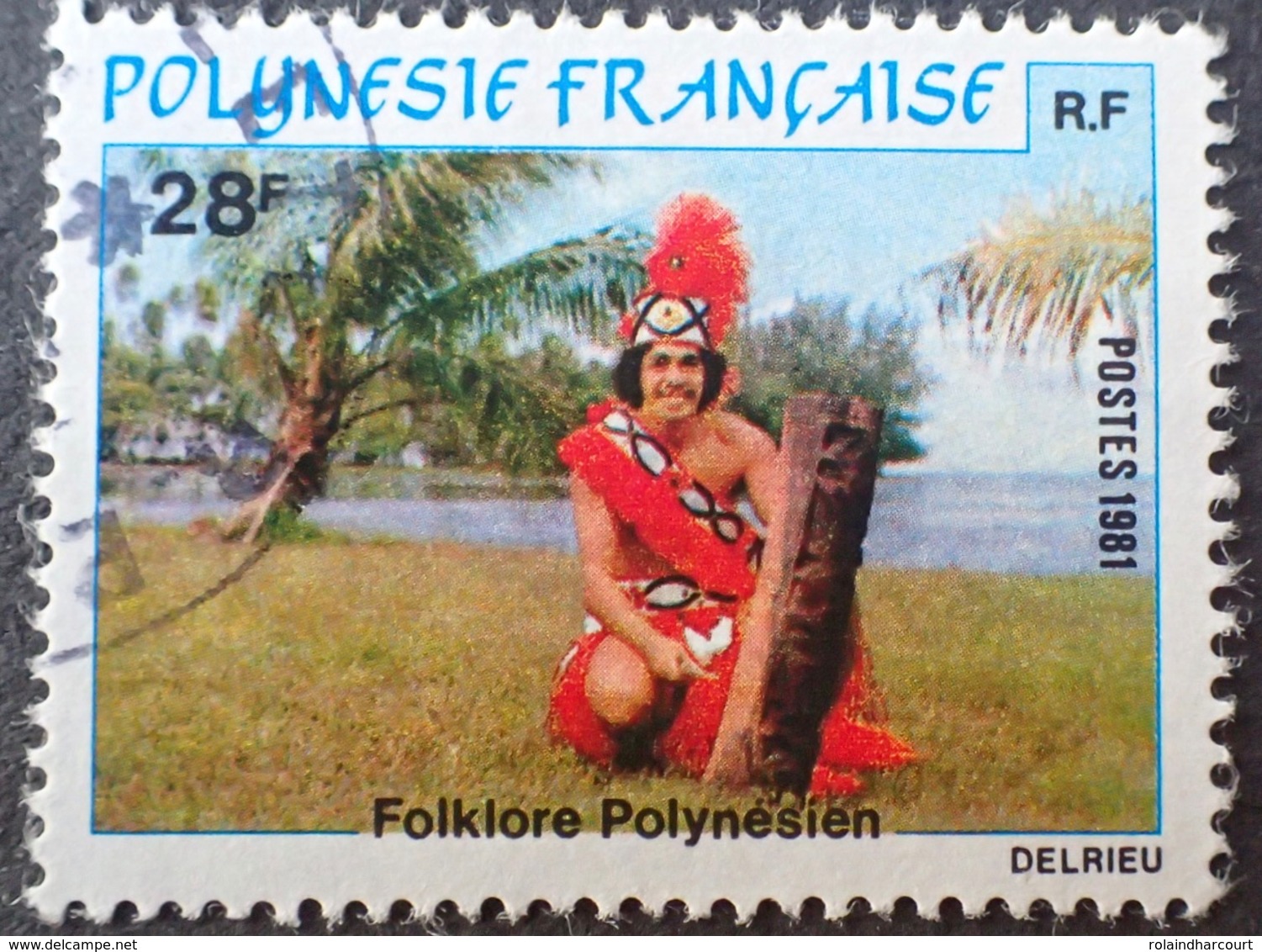 DF50500/691 - 1981 - POLYNESIE FR. - N°165 ☉ - Oblitérés