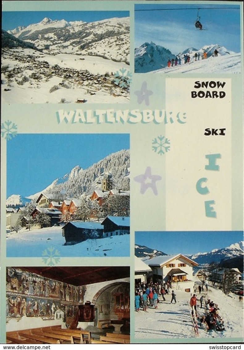 WALTENSBURG Sessellift Ski Snow Board - Waltensburg/Vuorz