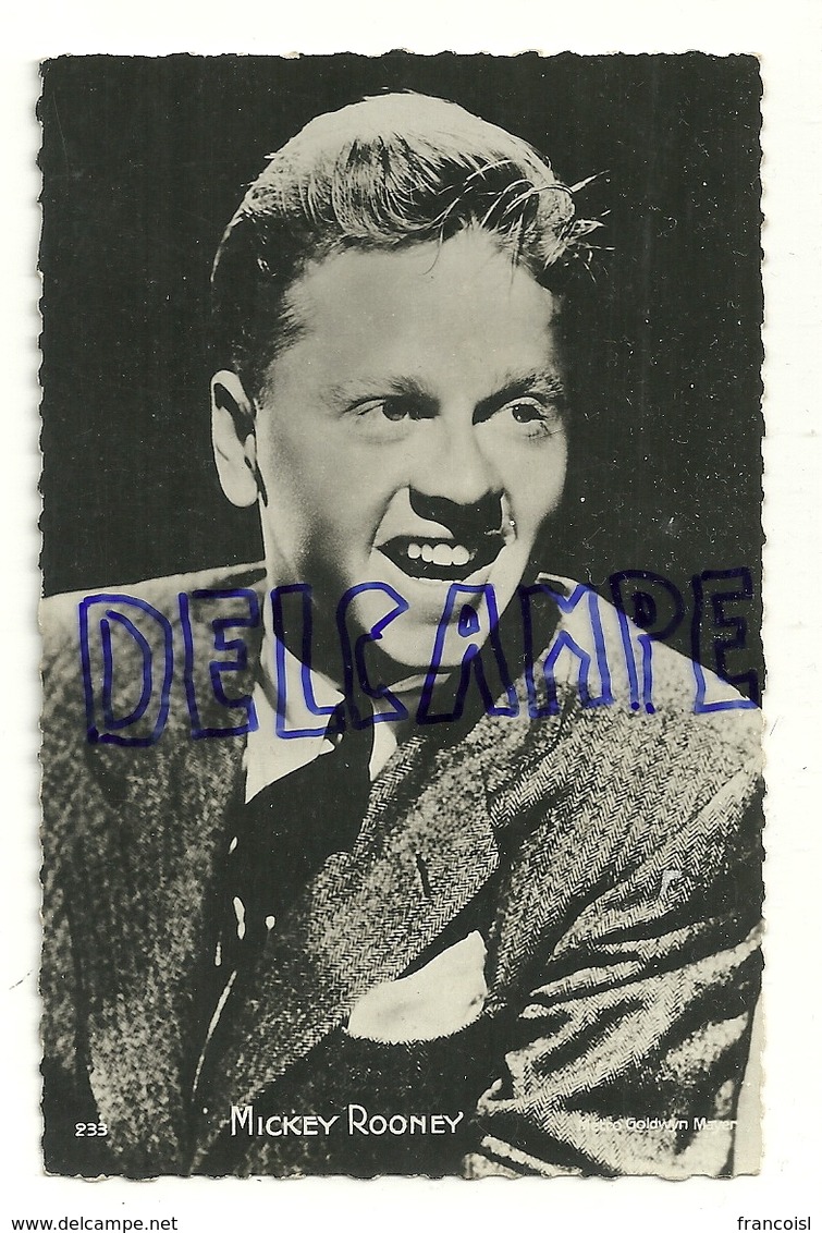 Mickey Rooney. Editions P.I. - Artistes