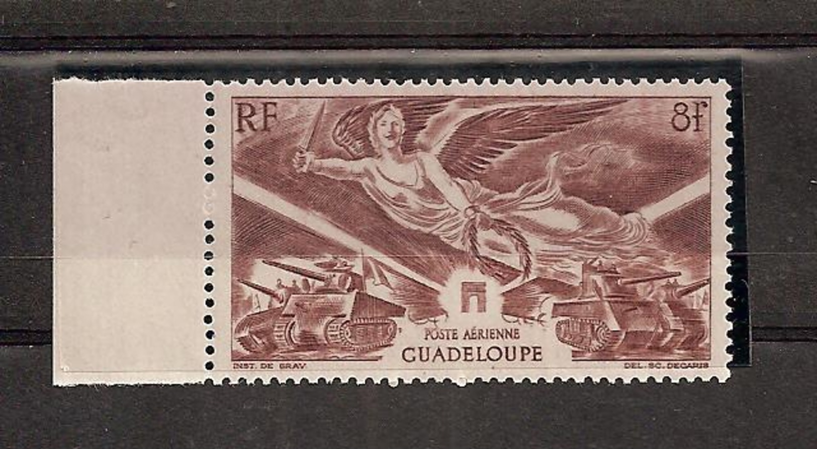 F.D.C. 1946  GUADELOUPE  PAyt6  Anniv. Victoire PARFAIT ETAT  R/V - Unused Stamps