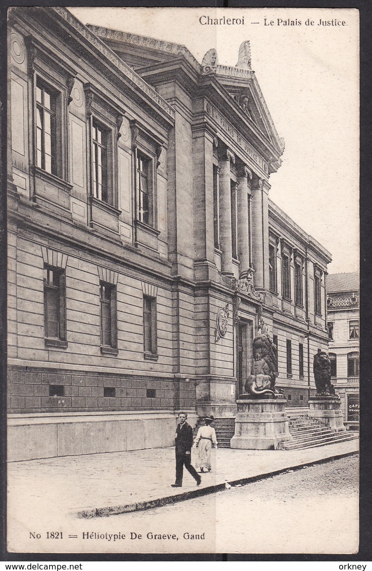 1821 Charleroi  Le Palais De Justice - Charleroi