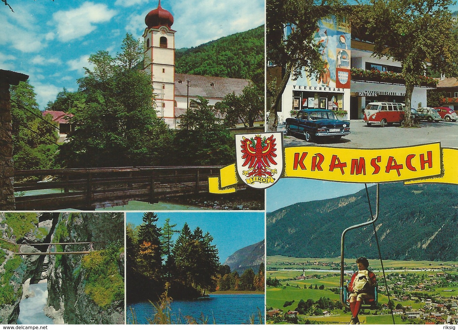 Kramsach In Tirol  Sent To Denmark.   Austria.  B-3600 - Other & Unclassified