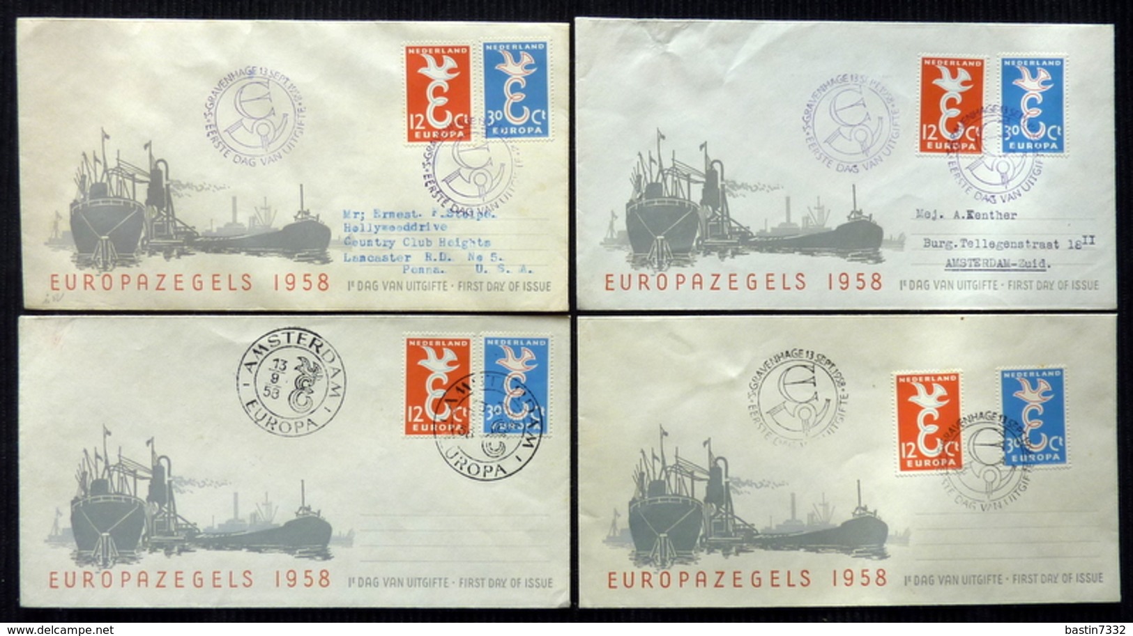 Netherlands/Pays-Bas+colonies old collection FDC,letters,covers etc. high catalogue value!!