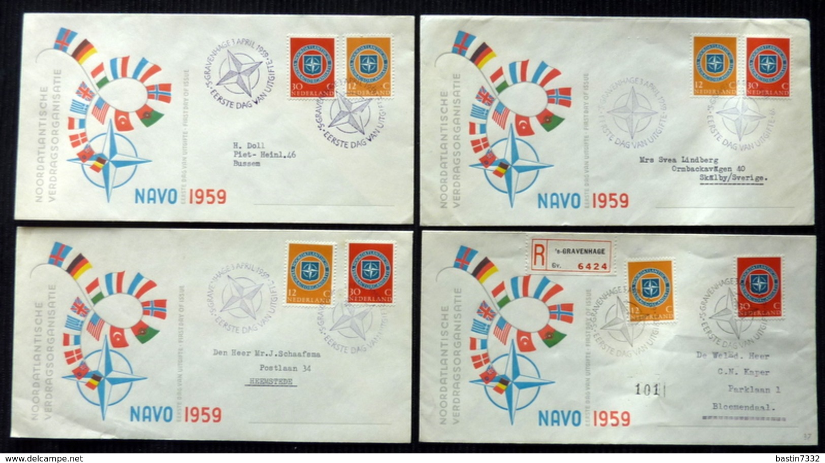 Netherlands/Pays-Bas+colonies old collection FDC,letters,covers etc. high catalogue value!!