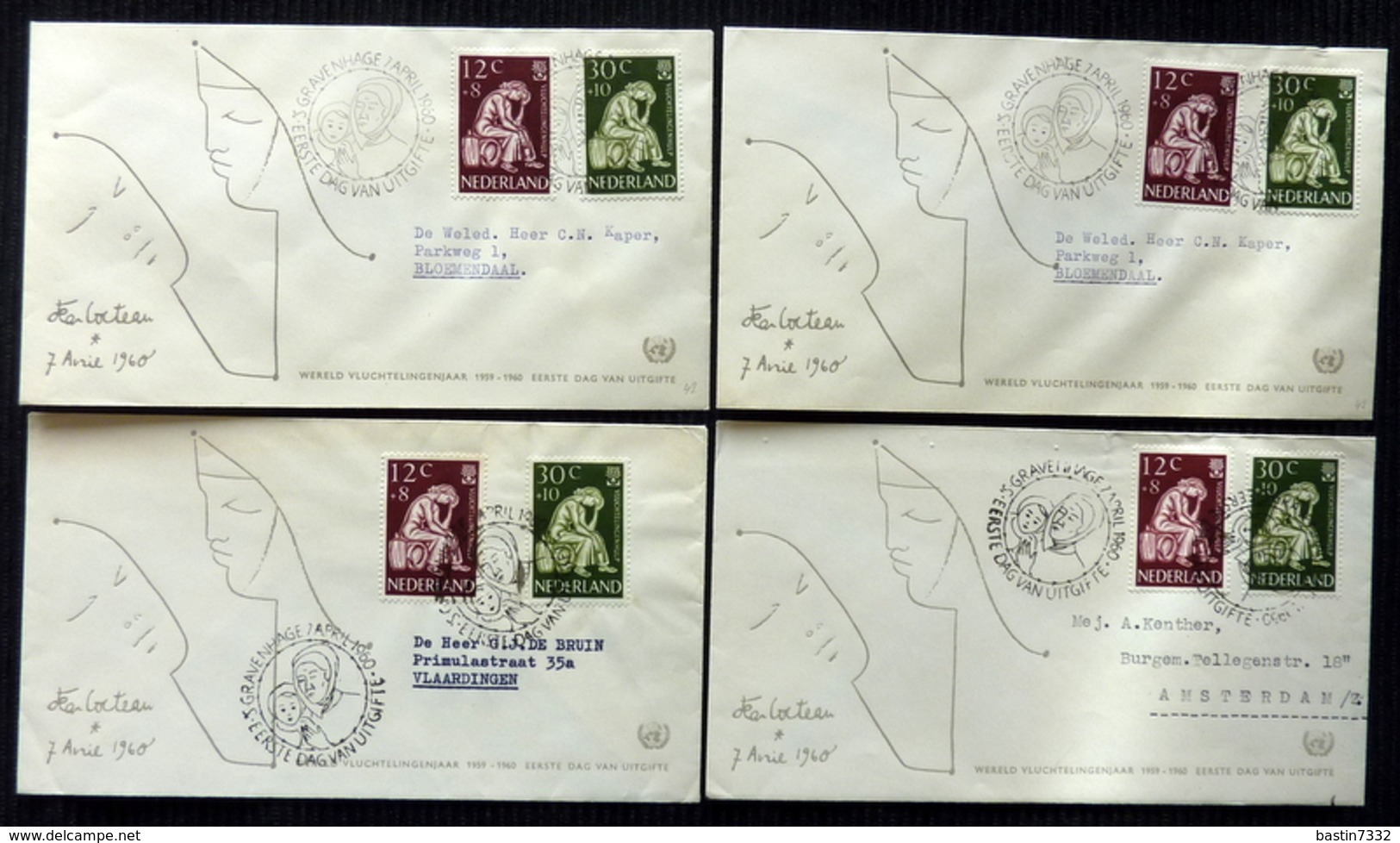 Netherlands/Pays-Bas+colonies old collection FDC,letters,covers etc. high catalogue value!!