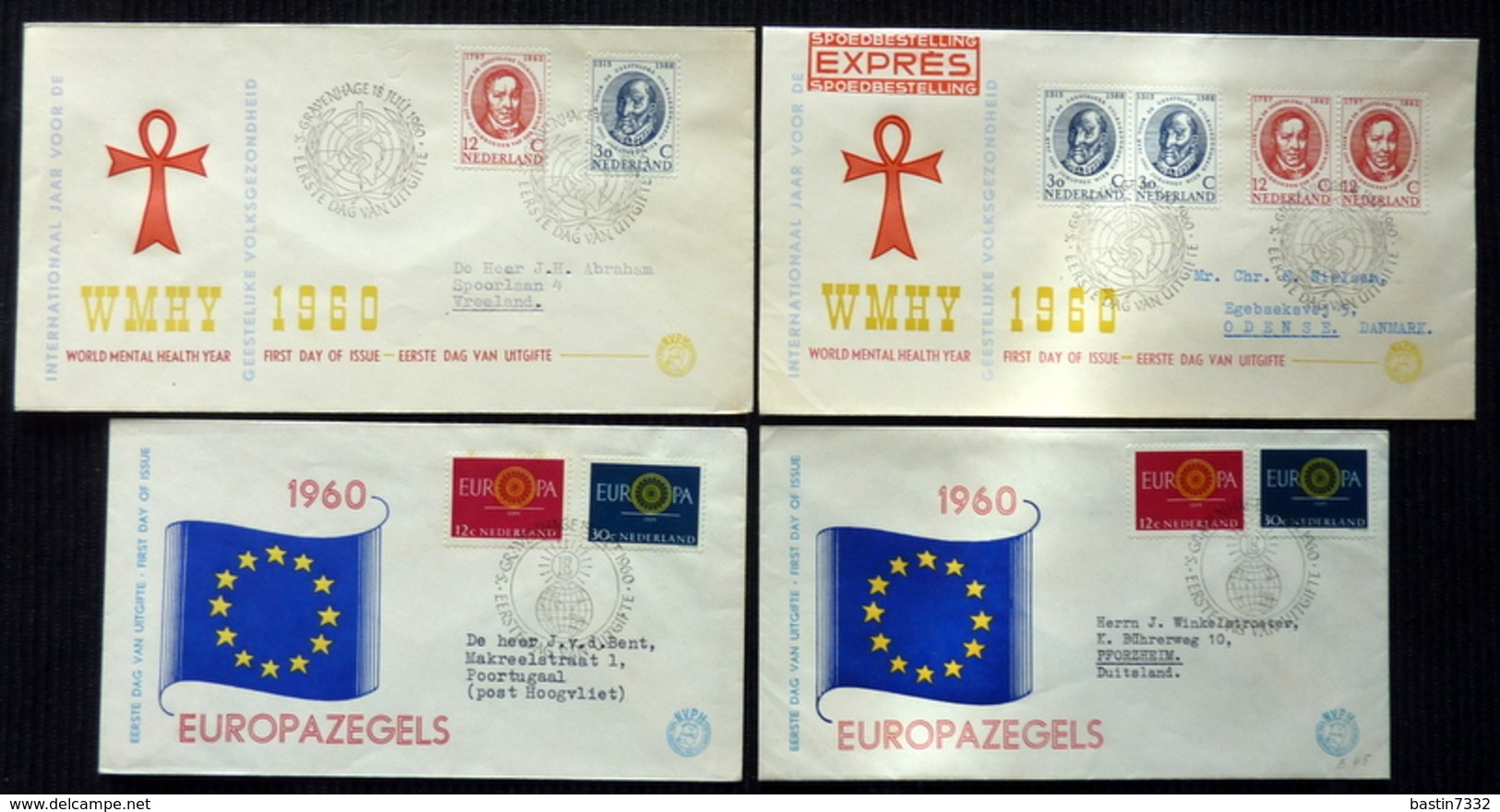 Netherlands/Pays-Bas+colonies old collection FDC,letters,covers etc. high catalogue value!!