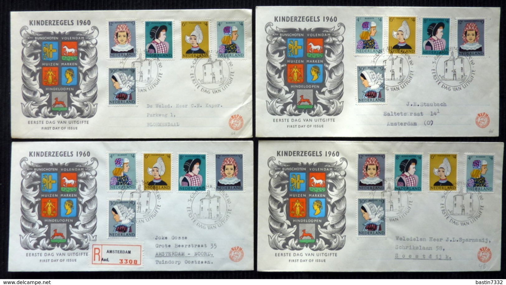 Netherlands/Pays-Bas+colonies old collection FDC,letters,covers etc. high catalogue value!!