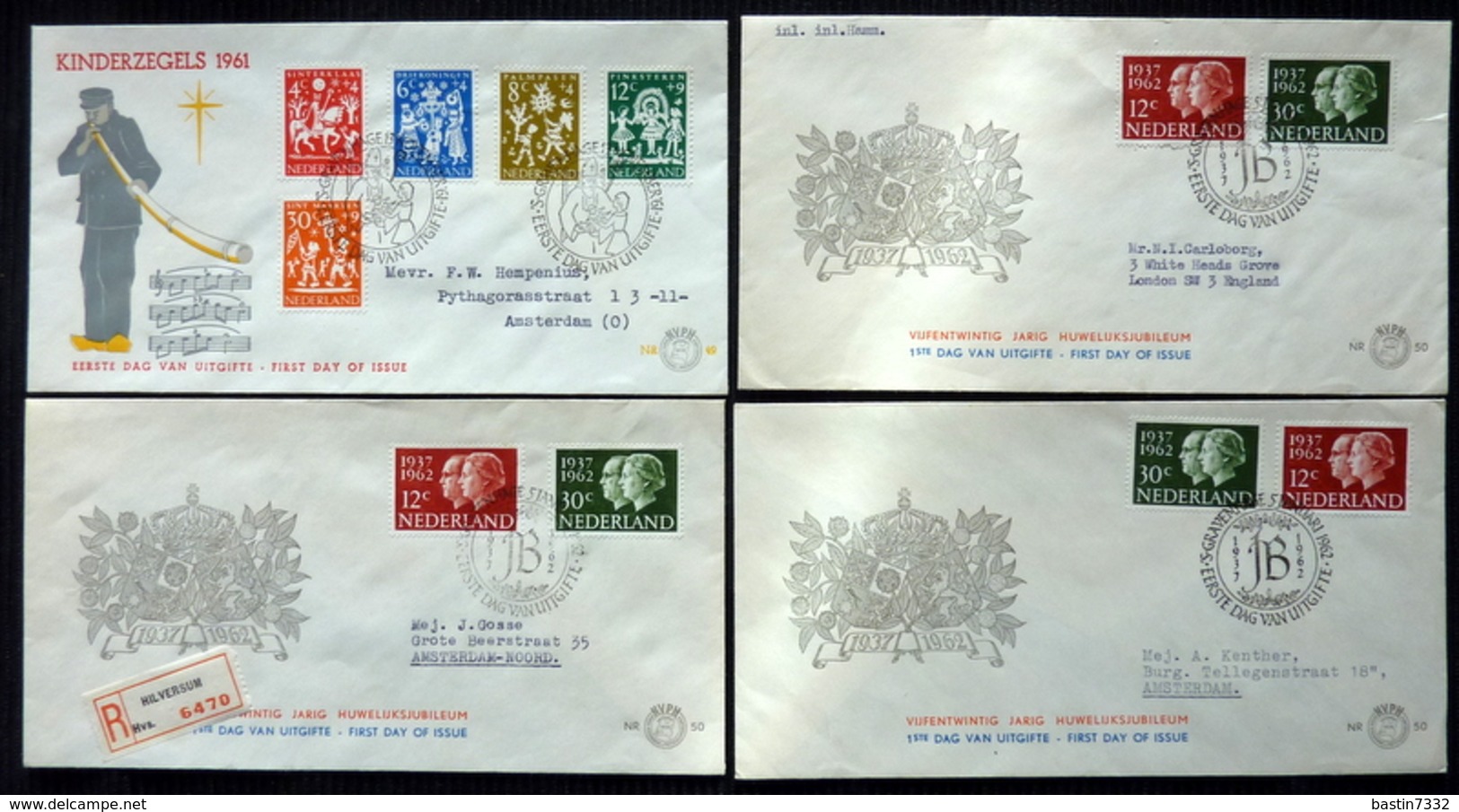 Netherlands/Pays-Bas+colonies old collection FDC,letters,covers etc. high catalogue value!!