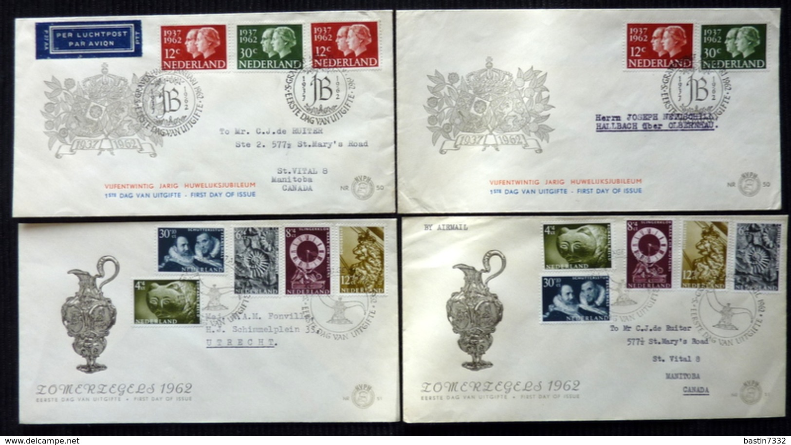 Netherlands/Pays-Bas+colonies old collection FDC,letters,covers etc. high catalogue value!!