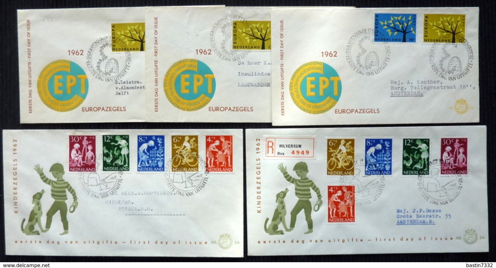 Netherlands/Pays-Bas+colonies old collection FDC,letters,covers etc. high catalogue value!!