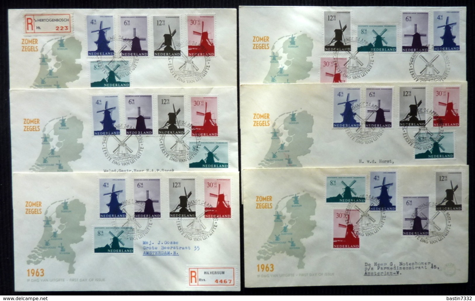 Netherlands/Pays-Bas+colonies old collection FDC,letters,covers etc. high catalogue value!!