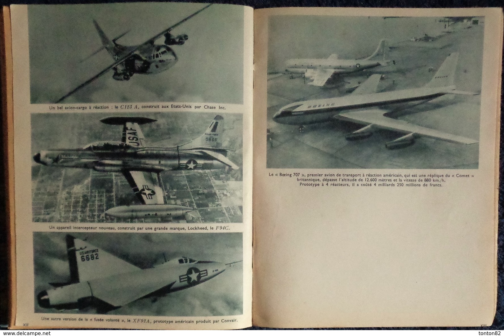Claude-Henri Leconte - Les Cavaliers du ciel - La vie des pilotes d'essai d'avions à réaction - Pensée Moderne - (1954)