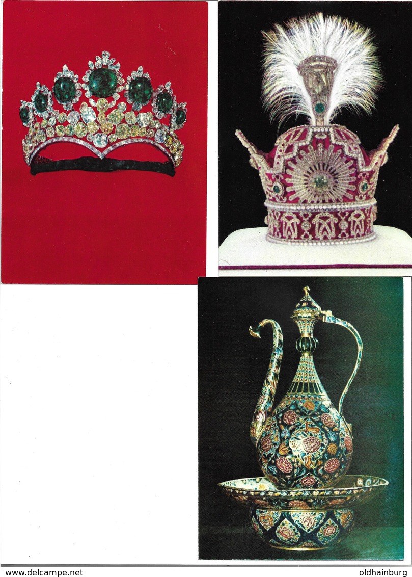 3020p: 6 Kunst- AKs, From The Crown Jewels At Bank Markazi, Teheran, Ca. 1972 - Iran