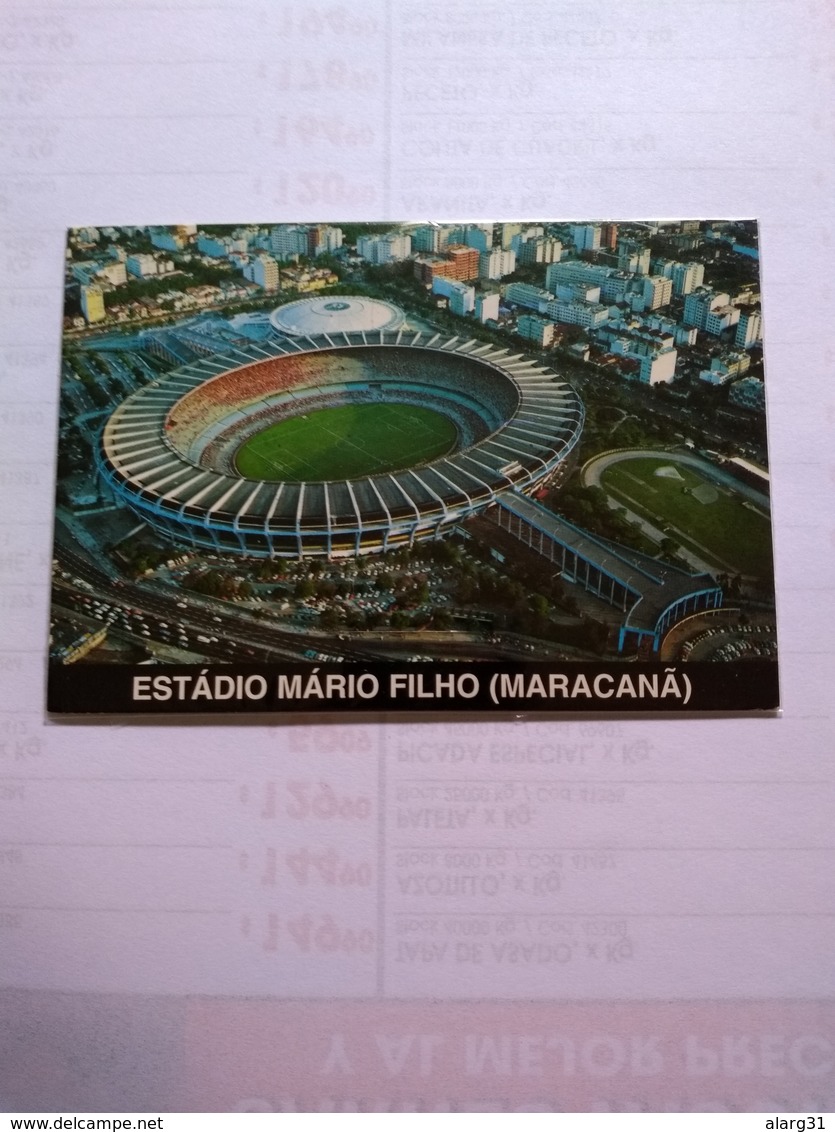 Brasil Postcards Shows Maracaná Stadium Paraná Cart Editor - Calcio