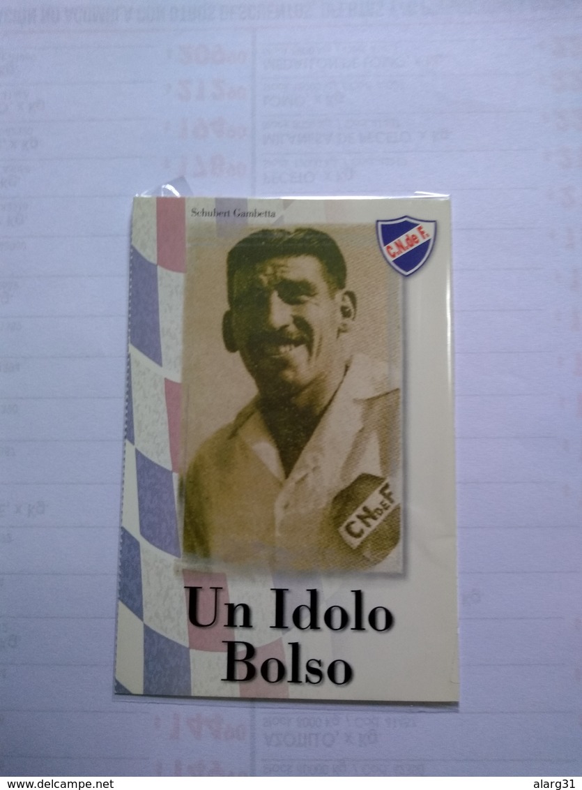 Uruguay Postcard Nacional Club Famous Player - Calcio