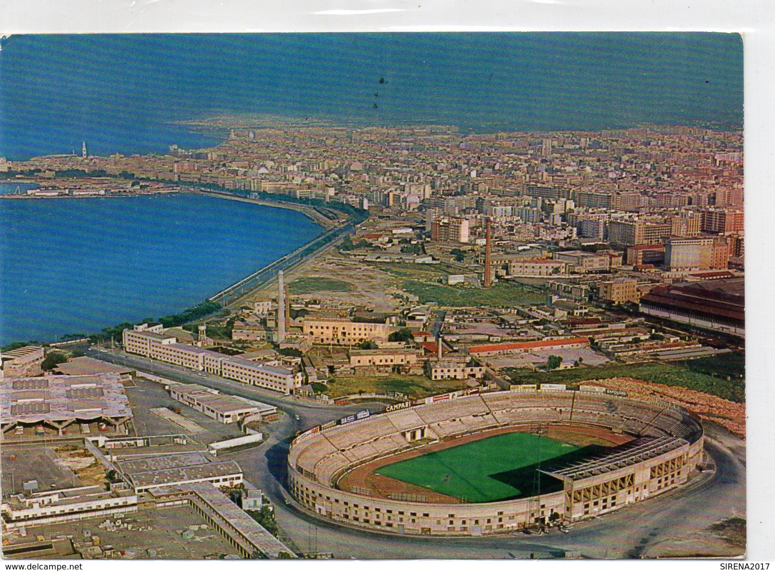 BARI - STADIO DELLA VITTORIA - VIAGGIATA - Football