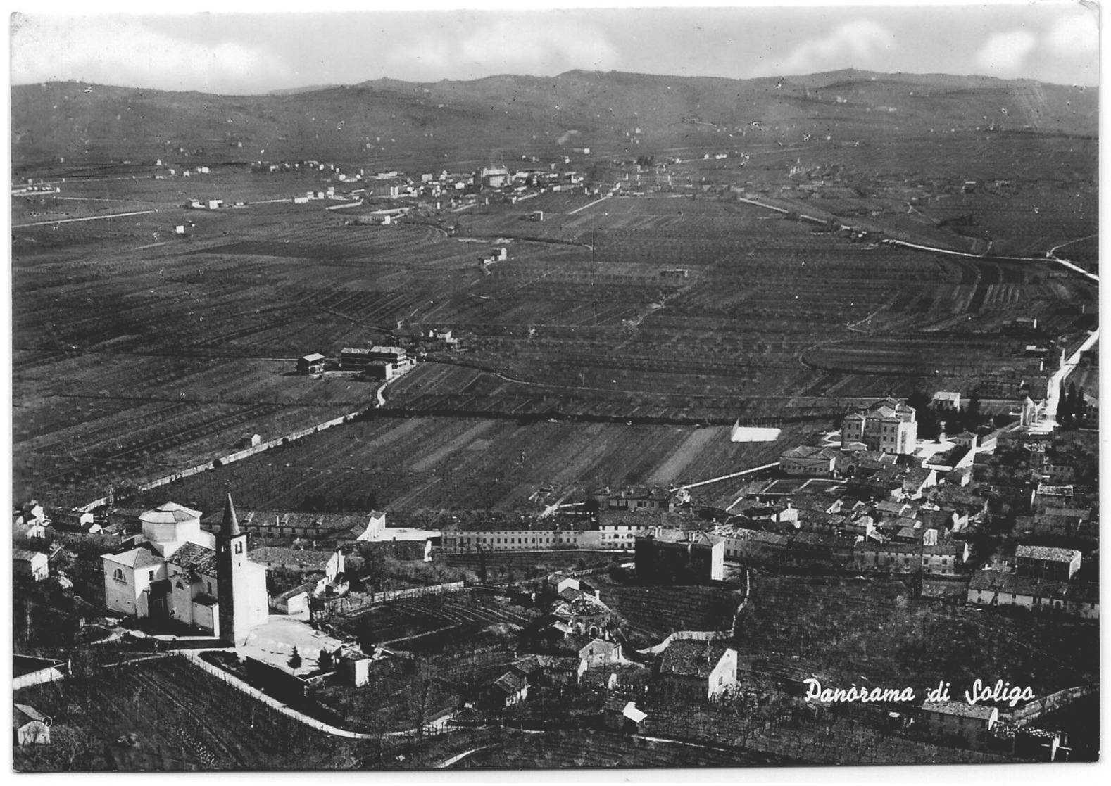 SOLIGO - TREVISO - CARTOLINA VIAGGIATA NEL 1952 - Treviso