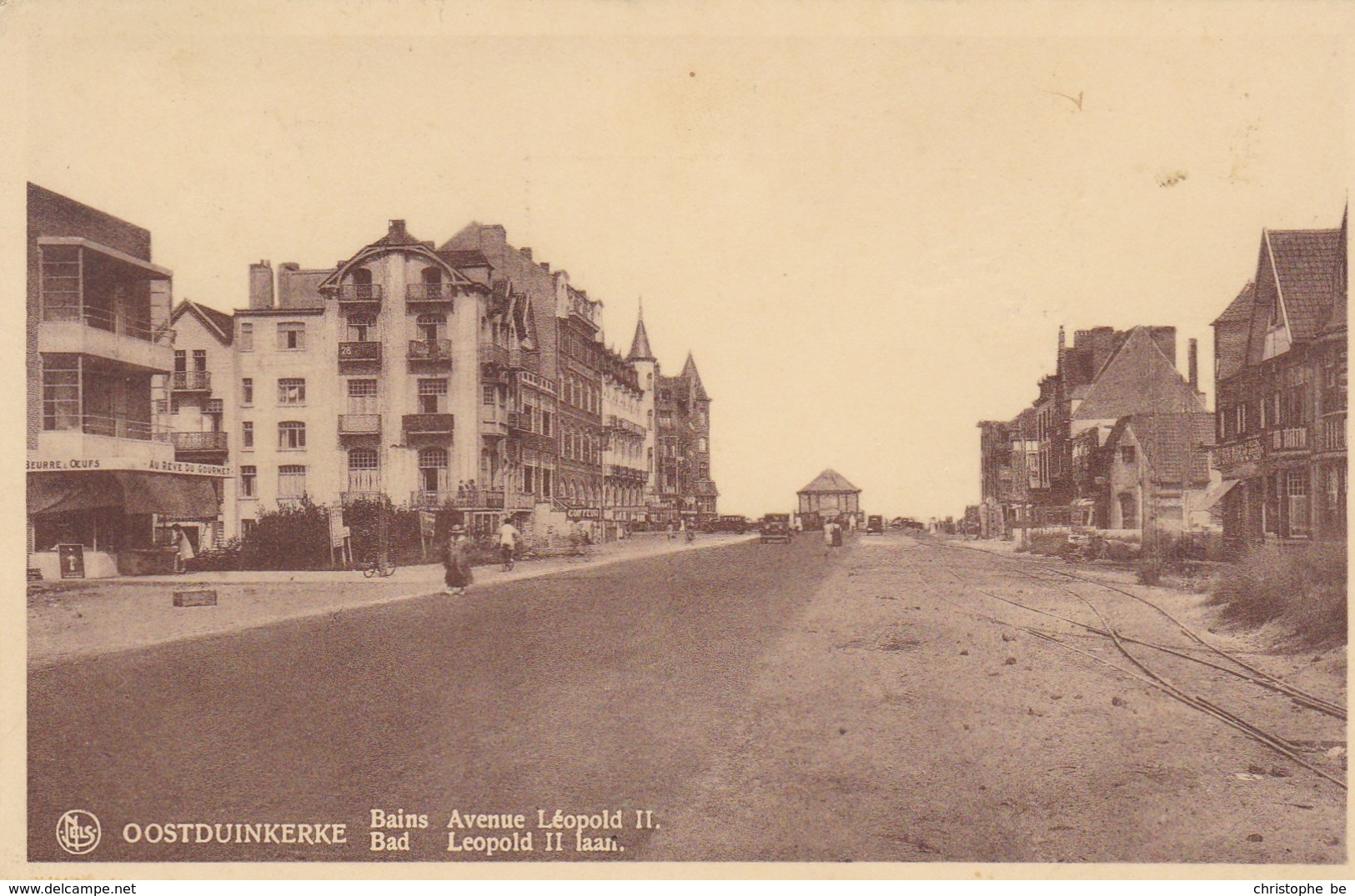 Oostduinkerke Bad, Leopold II Laan (pk58768) - Oostduinkerke