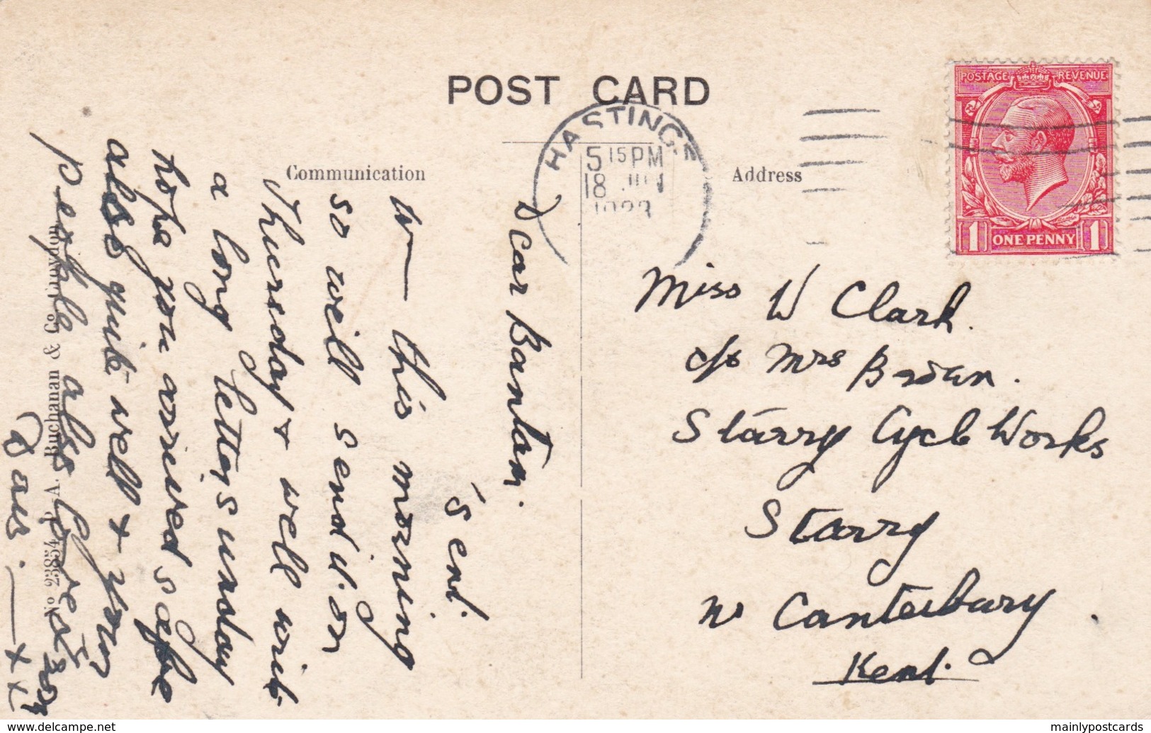 AR22 Hydneye House, Baldslow - 1920's Postcard - Other & Unclassified