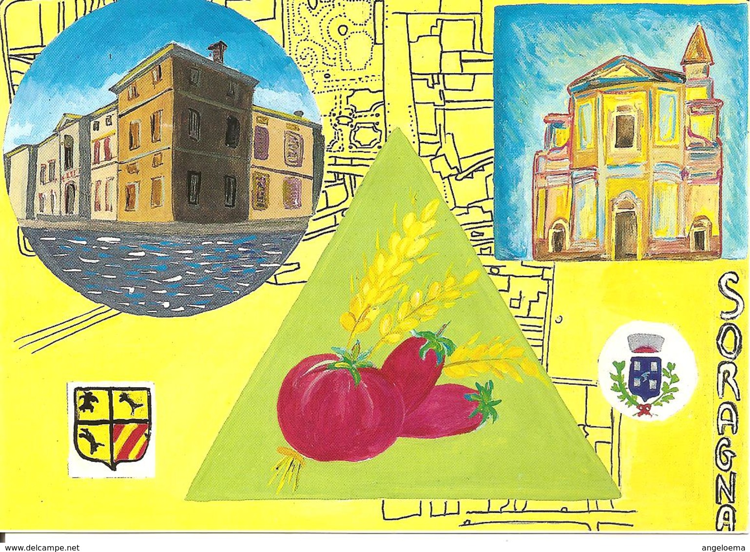 ITALIA ITALY - 1995 SORAGNA (PR) XVIII Mostra Artigianato Agricoltura Commercio Su Cartolina Speciale - 3249 - Altri & Non Classificati