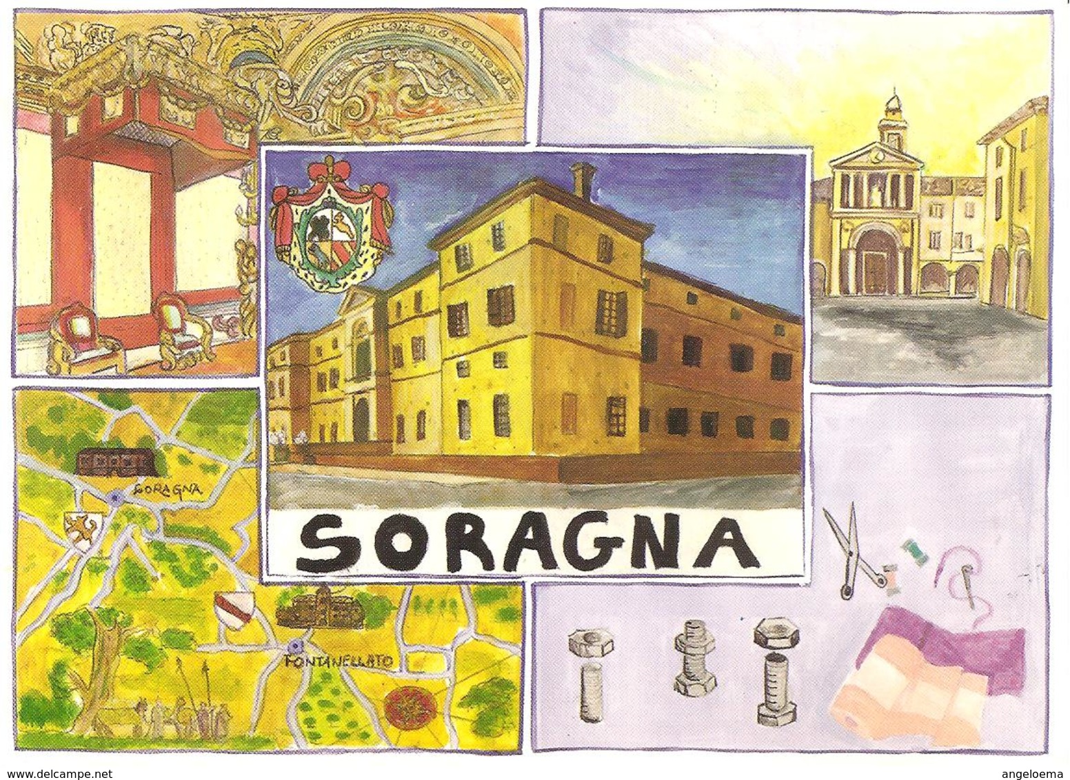 ITALIA ITALY - 1997 SORAGNA (PR) 20^ Mostra Artigianato Agricoltura Commercio Su Cartolina Speciale - 3251 - Altri & Non Classificati