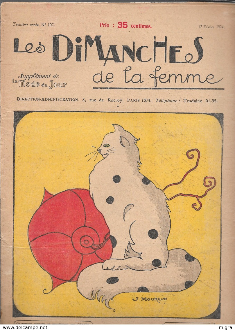 LES DIMANCHES DE LA FEMME - 1924 - 1900 - 1949