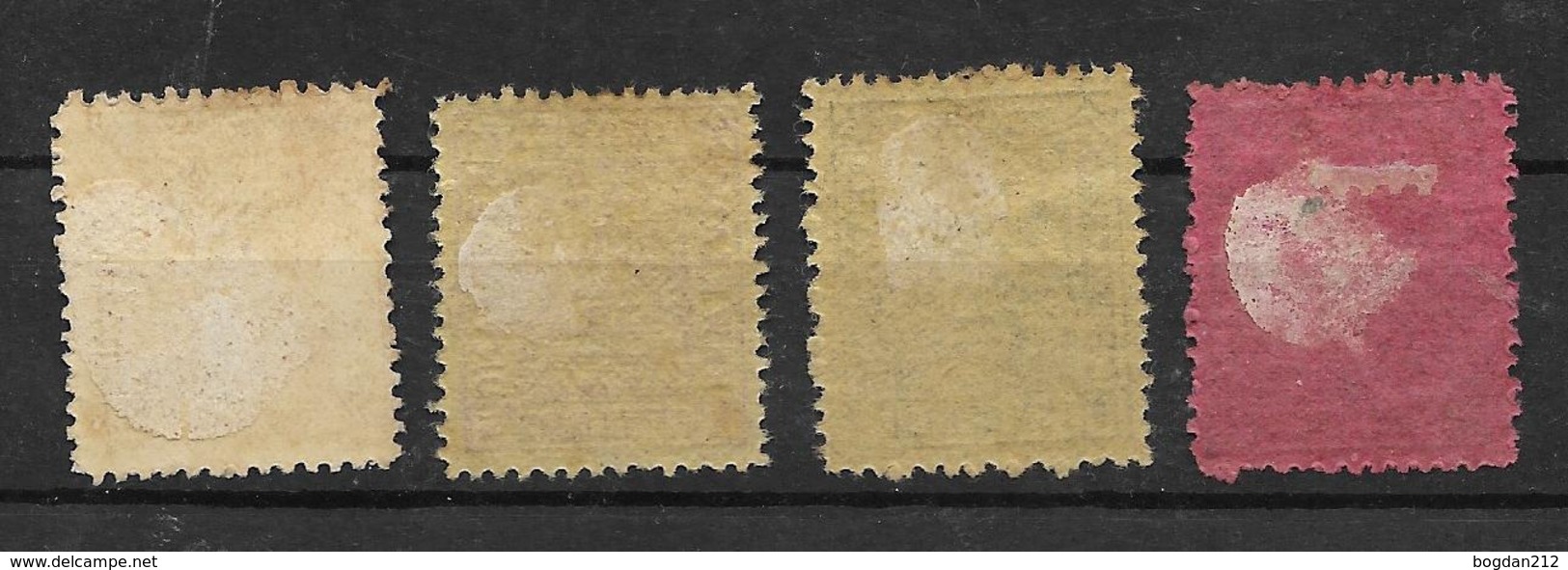 1894 - KEWKIANG ( JIUJIANG ) M.Nr.4,7,8,10,  2 Scan - Used Stamps