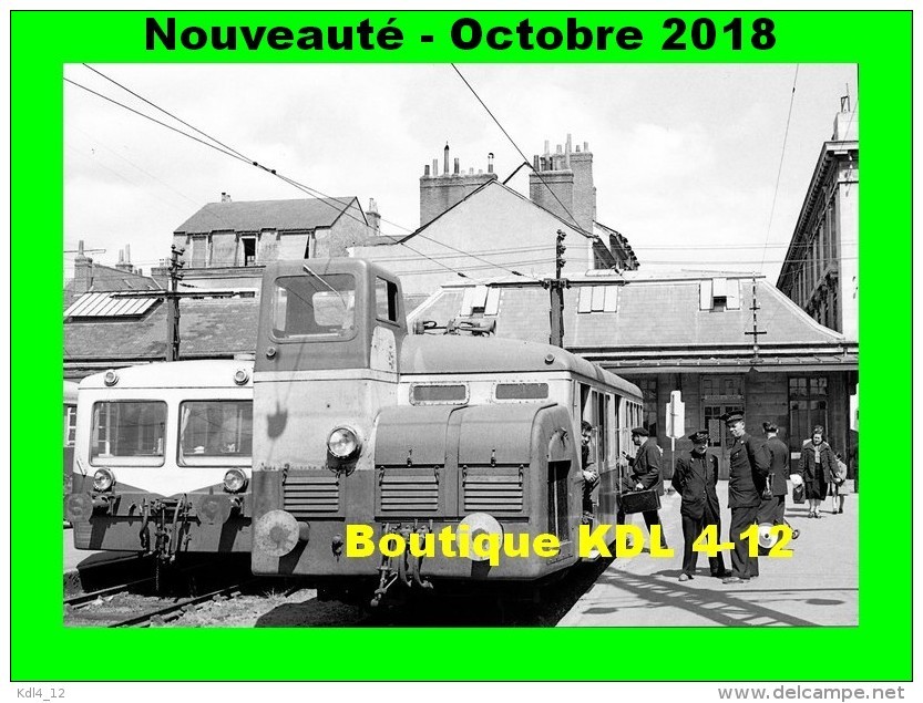 AL 546 - Autorail FNC N° X 8013 En Gare - TOURS - Indre Et Loire - CFD - Tours