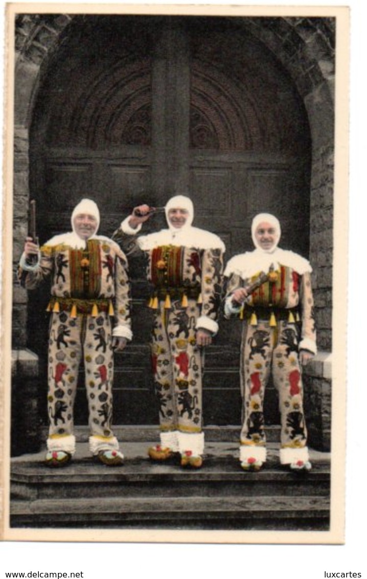 CARNAVAL DE BINCHE. GILLES EN PETITE TENUE DU MATIN. - Binche