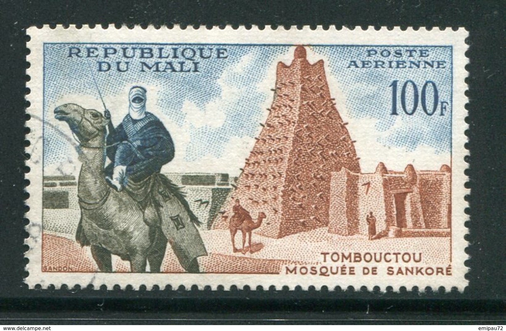 MALI- P.A Y&T N°12- Oblitéré - Mali (1959-...)