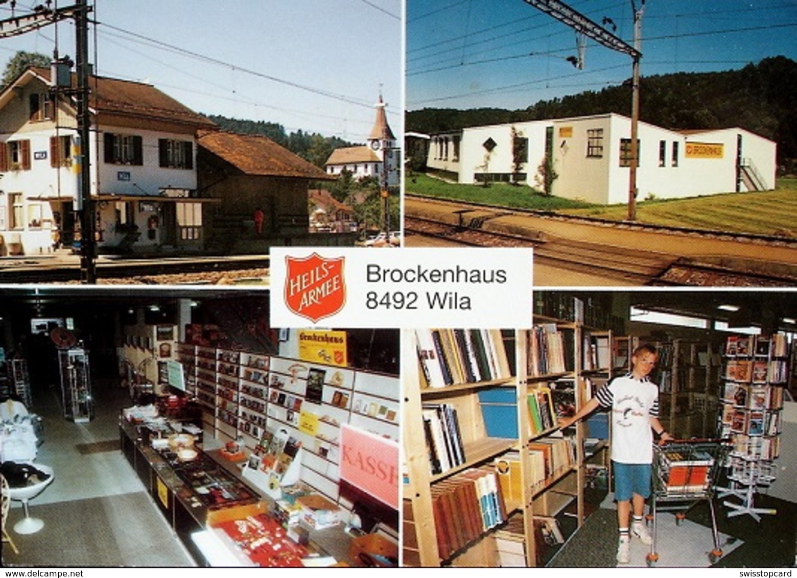 WILA Bahnhof Brockenhaus Heilsarmee - Wila