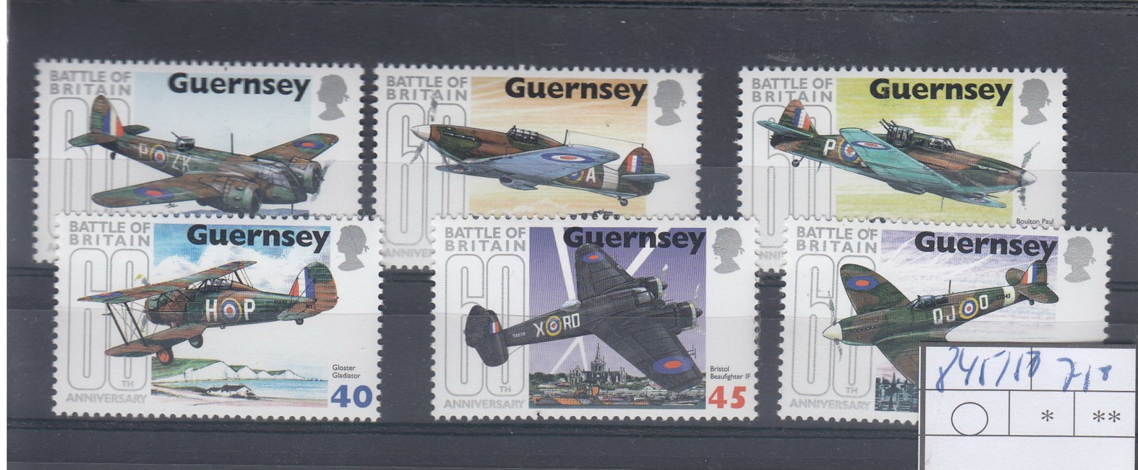 Guernsey Michel Cat.No. Mnh/** 845/850 - Guernesey