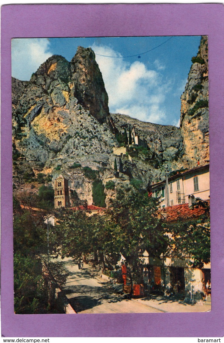 04 Moustiers-Sainte-Marie Entrée Du Village - Sonstige & Ohne Zuordnung