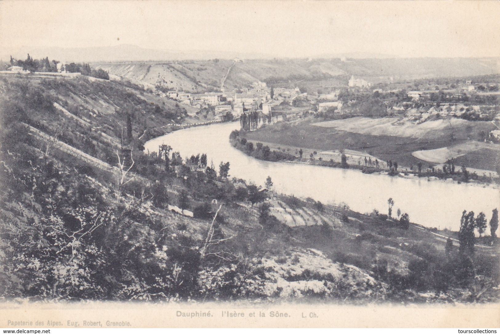 CPA 38 @  LA SONE - Le Cours D'eau ISERE Vers 1904 - DAUPHINE - Autres & Non Classés