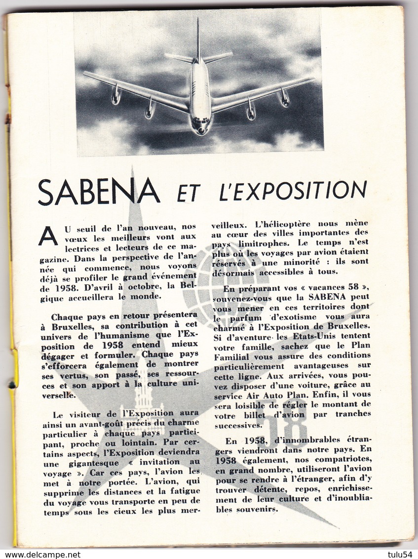 Sabena  Magazine - Collezioni