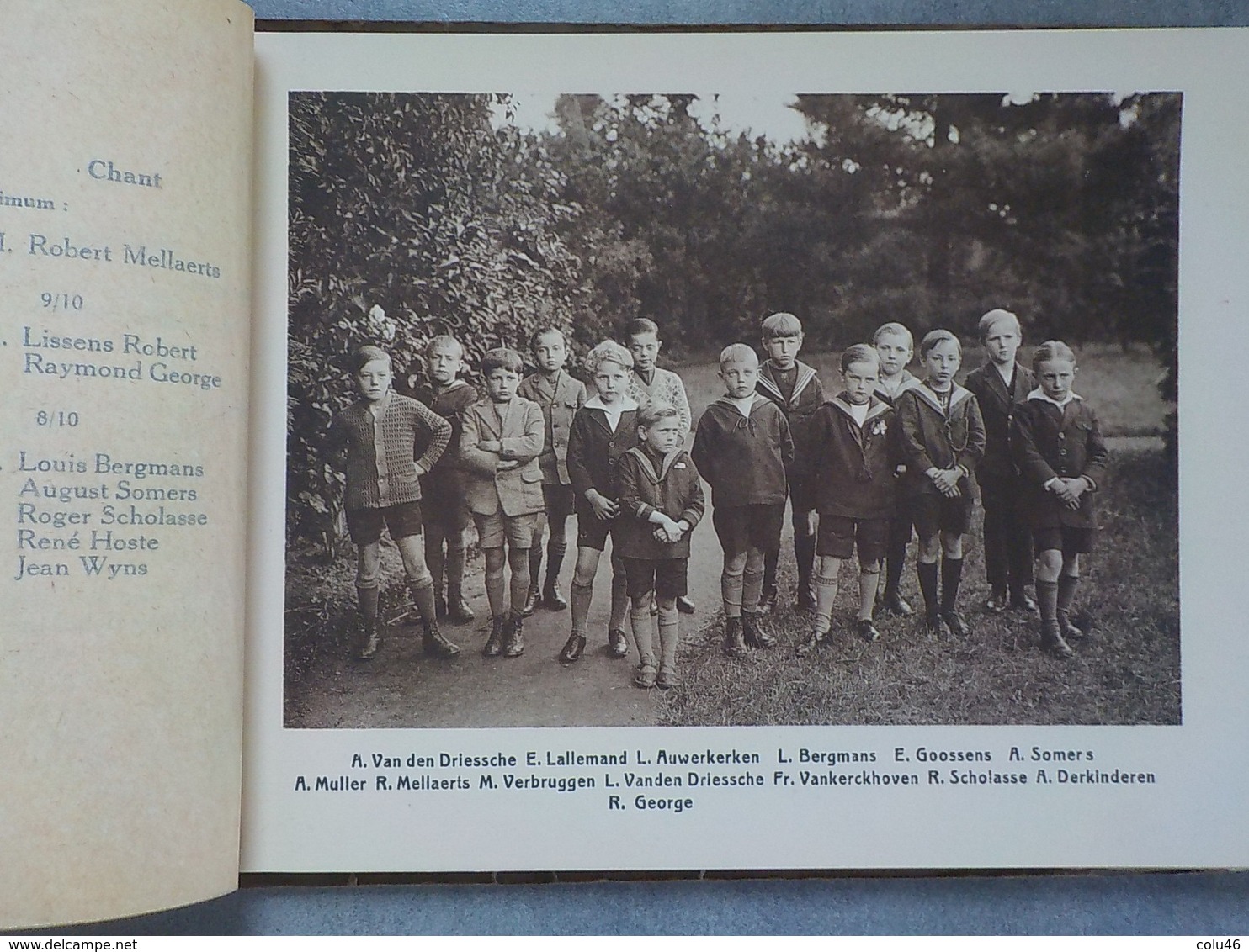 1927-28 Alsemberg Palmarès Pensionnat Saint-Victor nombreuses photos 93 pages école étudiants enseignement Beersel