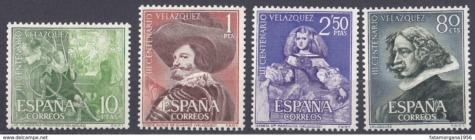 SPAGNA - SPAIN - ESPAGNE - 1961 - Serie Completa Formata 4 Valori Nuovi MNH: Yvert 1017/1020. - Nuovi