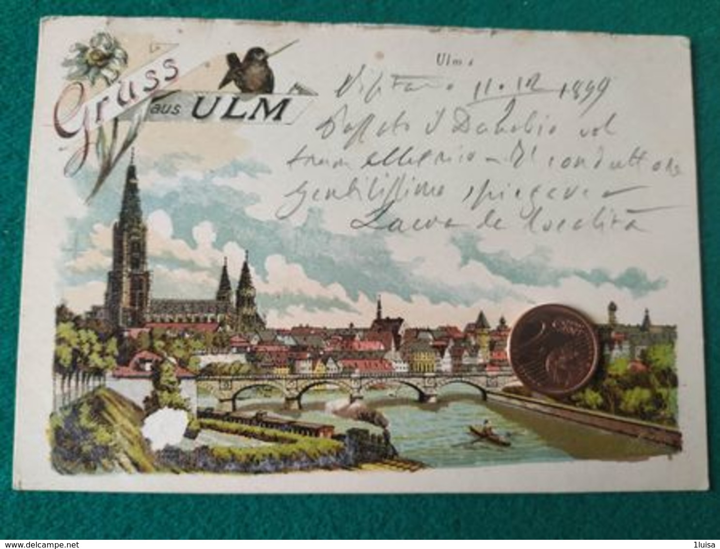 GRUSS AUS  Ulm 1899 - Saluti Da.../ Gruss Aus...